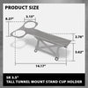G-PLUS 3.5" Tall Tunnel Mount Stand Cup Holder Fit for B&M Hurst TCI Ratchet Mega Shifter