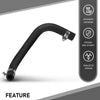 G-PLUS PCV Hose Blow By Hose w/Clamps Compatible with Nissan Altima 2.5L Engine 2007-2012 11823-JA00A, 11823JA00A Black Rubber