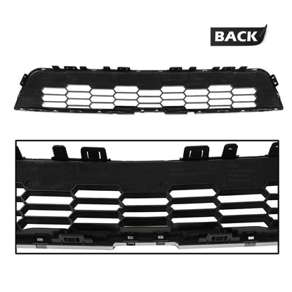 G-PLUS Front Upper Bumper Grille Grill Chrome Compatible with 2012-2016 Chevy Sonic 95215846 Bumper Grille Trim