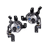 Compatible with Honda CR-V CRV 2007 2008 2009 Clear Fog Lights Assembly Driving Bumper Lamps +H11 Bulbs+Switch+Bezel+Harness