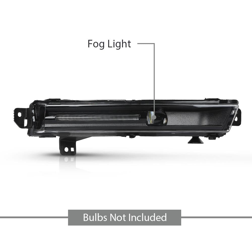 G-PLUS Fog Light Lamp Right Compatible with Land Rover Range Rover Sport 2018-2022,Fit Land Rover Range Rover 2018-2021