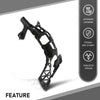 G-PLUS Bumper Retainer Bracket Front Passenger Compatible with Benz C250 4Matic Base 2012-2015,Fit Benz C300 2012-2014,Fit Benz C350 2012-2015 2048854265