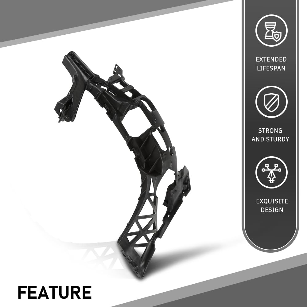 G-PLUS Bumper Retainer Bracket Front Passenger Compatible with Benz C250 4Matic Base 2012-2015,Fit Benz C300 2012-2014,Fit Benz C350 2012-2015 2048854265