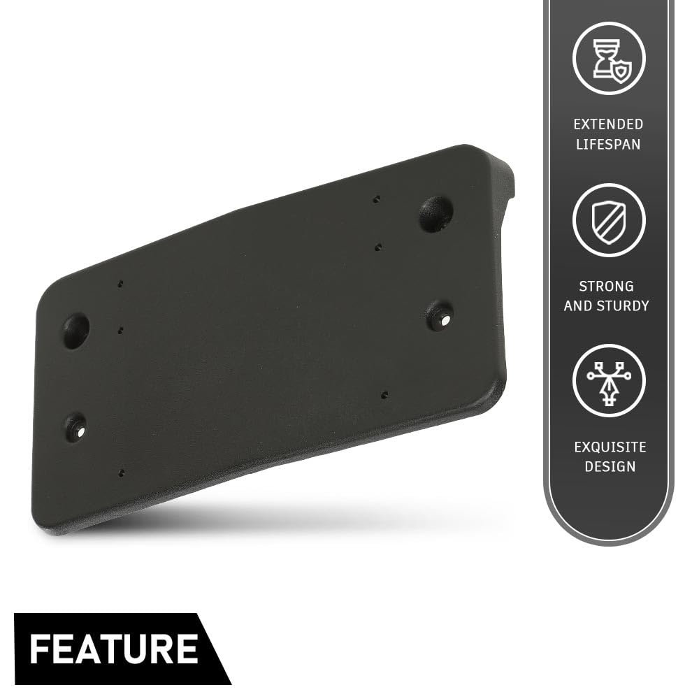 G-PLUS Front License Plate Brackets Compatible with Benz GL320 2007-2009/Fit Benz GL350 2010-2012/Fit Benz GL450 2007-2012/Fit Benz GL550 2008-2012 1648850381 MB1068123 1648850381 MB1068123