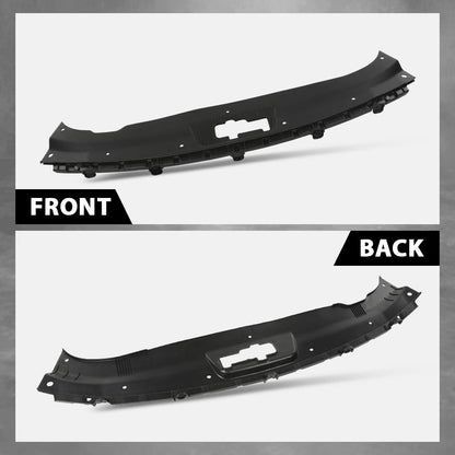 G-PLUS Front Upper Grille Radiator Assembly Compatible with Hyundai Sonata 2015-2017 Black
