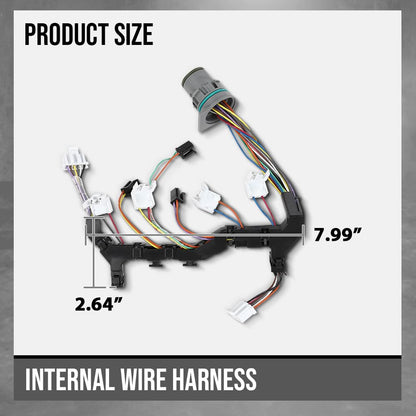 G-PLUS Internal Wire Harness Compatible with Allison/Chevy/GM Duramax 2010-2020 Fit LCT1000 and LCT2000 Transmissions 29545307, 121446E, 350-0180 Black