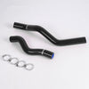 G-PLUS Silicone Radiator Hose Pipe Kit Clamps Compatible With 2001-2005 Honda Civic D17 1.7L,Black