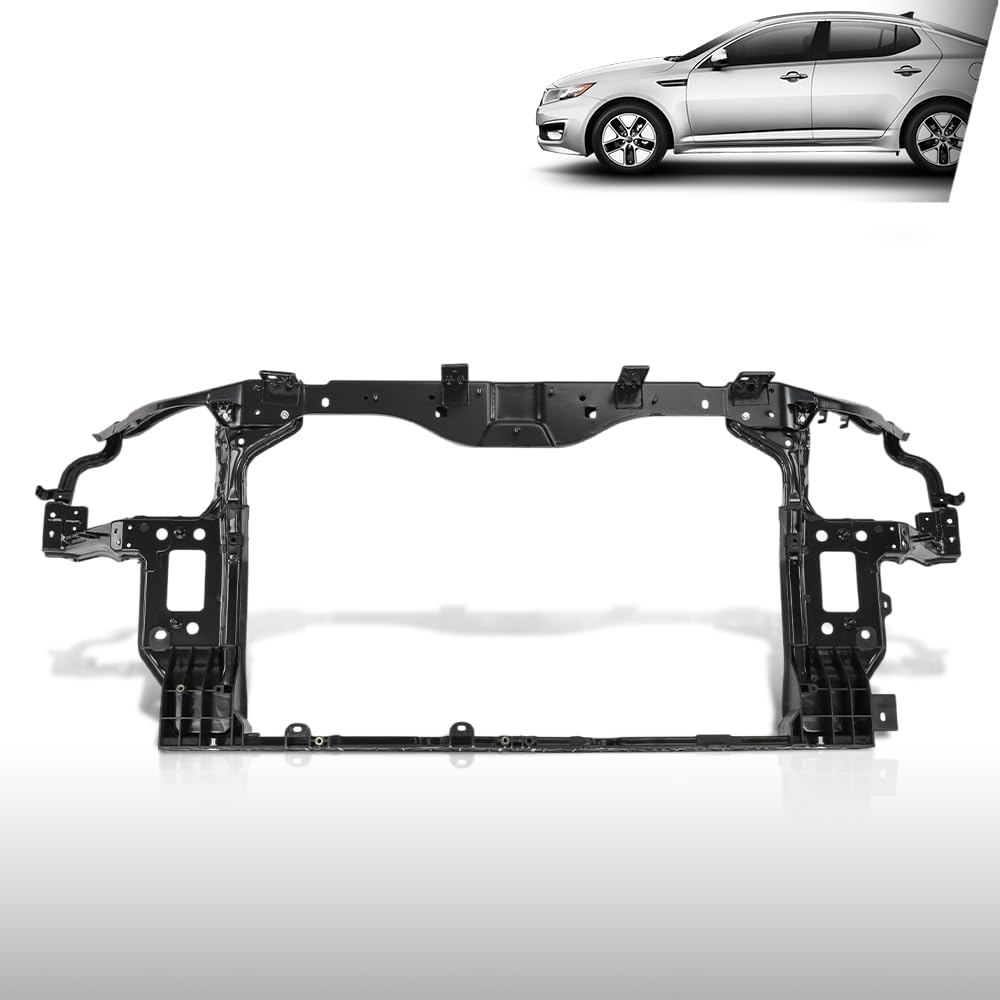 G-PLUS Radiator Support Assembly Compatible with Kia Optima 2014-2015 641014C500, KI1225165 Black