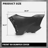 G-PLUS Front RH Bumper Cover Compatible with Toyota Corolla Cross 2022-2024,Fit For L & LE Models Without Park Assist Only TO1017102