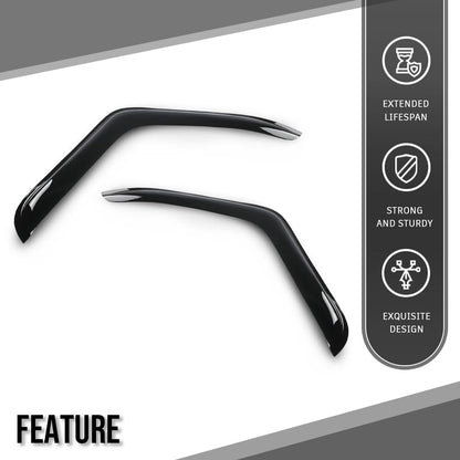 G-PLUS Rain Guards Compatible with Freightliner Cascadia 2007-2017