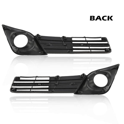 G-PLUS Fog Light Lamp Bezel Cover Grille molding Compatible with 2012 2013 2014 CAMRY SE 5212806290, 5212706290, 5271306040, 5271206040 TO2602101, TO2603101