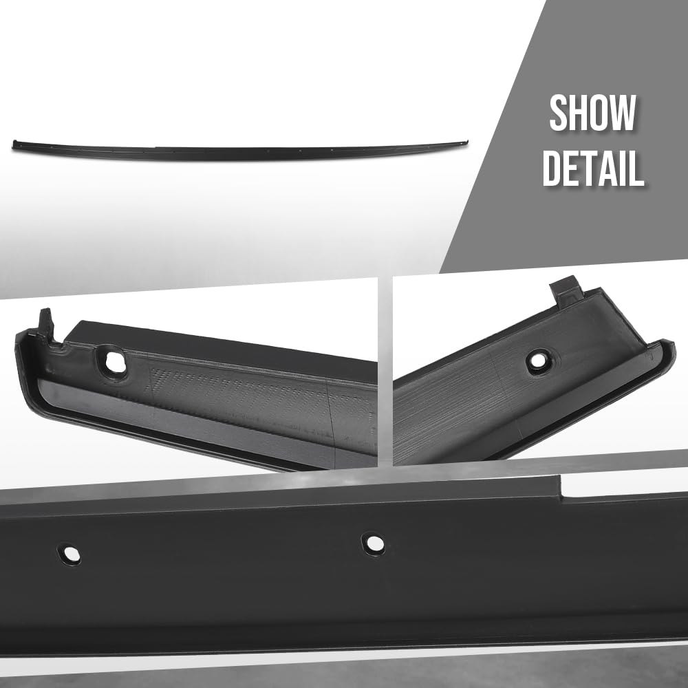 G-PLUS Side Skirt Extension Splitter Compatible with BMW F30 F31 3 Series 4 Door Sedan and 5 Door Wagon 2012-2018 with M Sport Package, Not Fit Model with Regular Non-M Sport Series Black