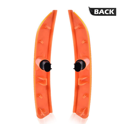 G-PLUS Side Marker Light Compatible with Chrysler 200 2015 2016 2017 68206450AA 68206449AA CH2551131 CH2550131 Front Left and Right Side Markers Corner Lamp Parking Light Cornerlight Amber