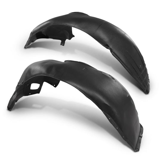 G-PLUS Front Inner Fender Liner 2pcs, Fit BMW 745i 745Li 2002-2005,Fit 750i 750Li 2006-2008, 760i 2004-2006,760Li 2003-2008, LH Driver & RH Right Side, 51718223375, 51718223376, BM1250107, BM1251107