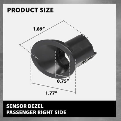 G-PLUS Right Auto Park Sensor Bezel Holder, Compatible with Ford Explorer Police Interceptor Utility 2011-2019, BB5Z-15C872-ABPTM, BB5Z15C872ABPTM