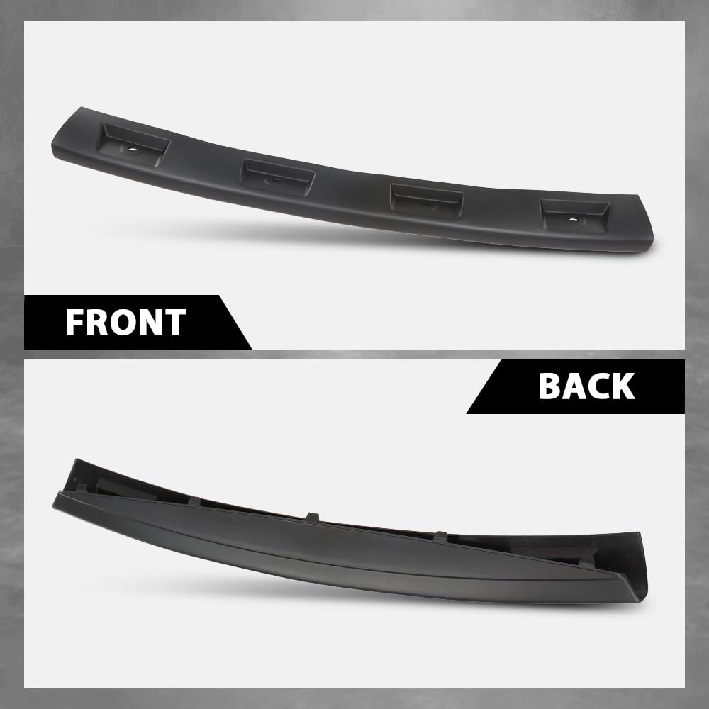 G-PLUS Front Towing Eye Cover Compatible with Range Rover 2010-2012 Black