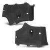 G-PLUS Pair Front Underbody Splash Shield Panel Decor Covers, Compatible with Audi A6 A6 Quattro A7 S6 2012-2016, 4G0825202A,4G0825201B