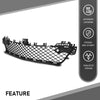 G-PLUS Front Bumper Grille With Parktronic Holes Center Compatible with Benz C250 C350 2012-2015, Fit For Models Without AMG Styling Package 2048851324