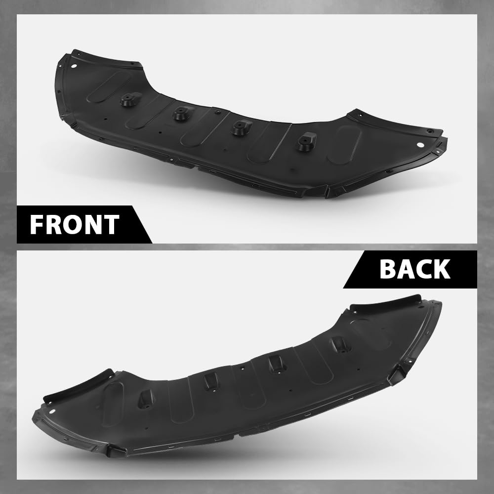 G-PLUS Front Lower Engine Splash Shields Compatible with Hyundai Sonata Sport 2018-2019 29110C2500