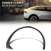 G-PLUS Rear Right Passenger Side Flare Wheel Arch Molding Compatible with Tesla Model X 2016-2023 1035291-00-E, 103529100E Wheel Opening Molding Arch Trim Black