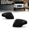 G-PLUS Door Side Rear View Wing Mirror Cover Cap Pair Compatible with Subaru Forester 2014-2018 (non eyesight detection),Fit Subaru Outback Crosstrek Impreza 2012-2014 91059AJ200
