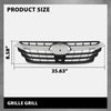 G-PLUS Front Bumper Grille Grill Compatible with Subaru Legacy (submodel: Limited GT, Limited XT, Premier GT, Touring XT) 2020-2022 91121AN04A, SU1200193