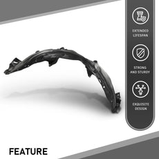 G-PLUS Fender Liner for Toyota Camry 2018-2020 Front Right Black Product Specifications