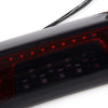 G-PLUS High Mount Rear 3rd Third Brake Light Compatible With 2014-2018 Chevy Silverado GMC Sierra 1500 2500 HD 3500 HD LED Cargo Tail Lamp Black Housing Smoky Red Lens