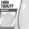 G-PLUS Headlight Lens Cover Compatible with Benz ML-Class W166 ML350 ML400 2011-2015 A1668207359, A1668205559 Left & Right Front Headlamp Lens Cover Clear