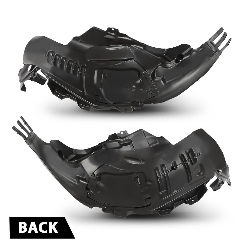 G-PLUS Fender Liner Front Driver and Passenger Side Compatible with Benz C300 2015-2021,Fit Benz C400 4Matic 2015 2056903401, 2056903301