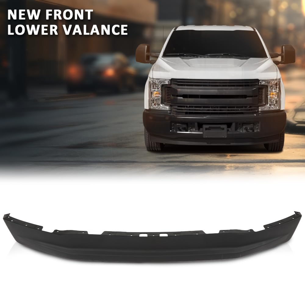 G-PLUS Front Lower Valance Compatible with Ford F250 F350 F450 F550 Super Duty Pickup 2017-2019,Fit For 4-Wheel Drive Models HC3Z17626AE