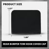 G-PLUS Rear Bumper Tow Hook Cover Cap Compatible with Benz ML-Class ML320 ML350 ML450 ML500 ML550 2009-2011 1648853223