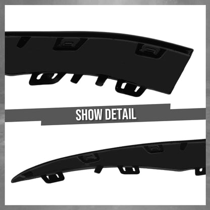 G-PLUS Front Right Outer Bumper Trim Compatible with Benz C300 2019-2023 For Models With AMG Styling 2058859002, MB1047160 Glossy Black