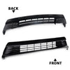 G-PLUS Front Bumper Lower Grille Grill Compatible with Toyota Prius FT 2012 2013 2014 2015