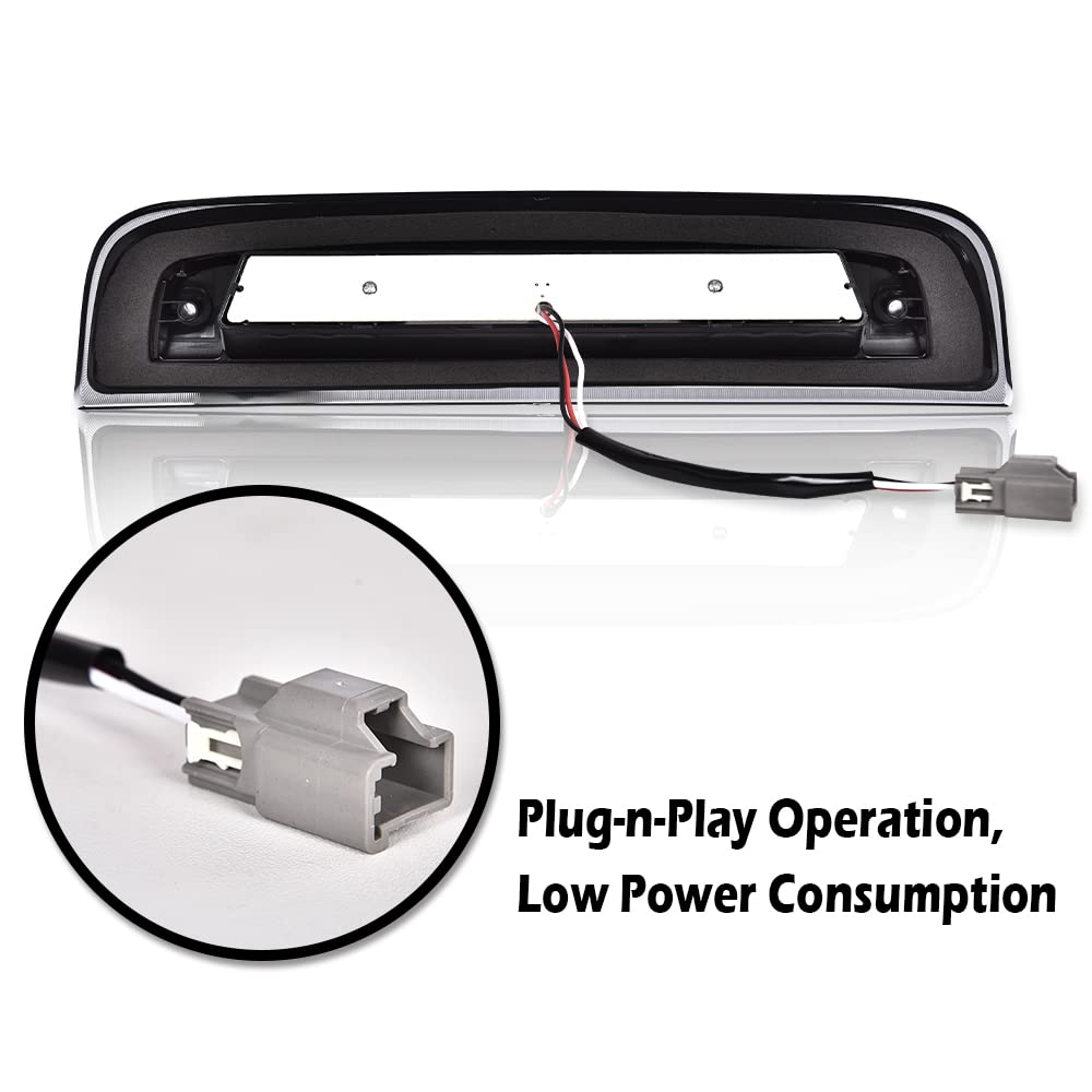 G-PLUS LED Center High Mount Stop Light Compatible with 2015-2020 GMC Sierra/Chevy Silverado 2500HD 3500HD,Fit Chevy Silverado 1500 2014-2020 23509162 20979071