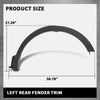 G-PLUS Rear Left Fender Flare Compatible with Toyota RAV4 2016 2017 2018 Wheel Arch Molding Fender Trim TO1790107, 756060R060, 75606-0R060, 75606 0R060