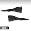 G-PLUS Left Right Front Bumper Side Lower Trim Compatible with Toyota Camry SE 2025 TO1046135, TO1047135 Glossy Black