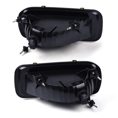 G-PLUS Bumper Fog Lights Compatible With 2004-2006 F150/ 2006 Lincoln Mark LT Pickup Truck, Driving Fog Lamps w/Bulb Driver & Passenger Pair Yellow Lens