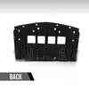 G-PLUS Front Engine Splash Shields Compatible with Chevy Camaro ZL1 Coupe 2017-2022 84142146, GM1228158 Black