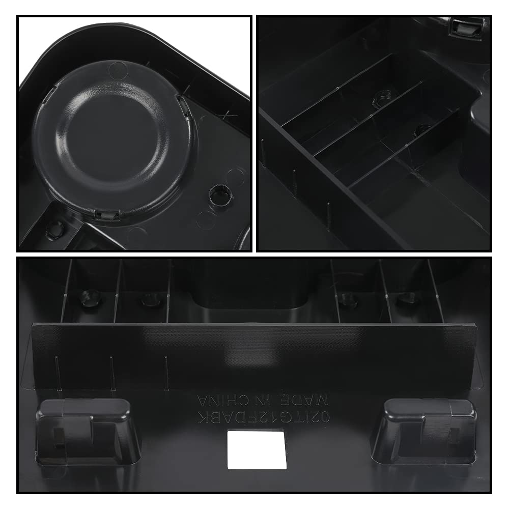 G-PLUS Center Cup Holder Under Front Seat Bottom Compatible with Ford F150 2015-2022 /Fit F250 F350 F450 F550 Super Duty 2017-2022 HC3C 1A096-MB
