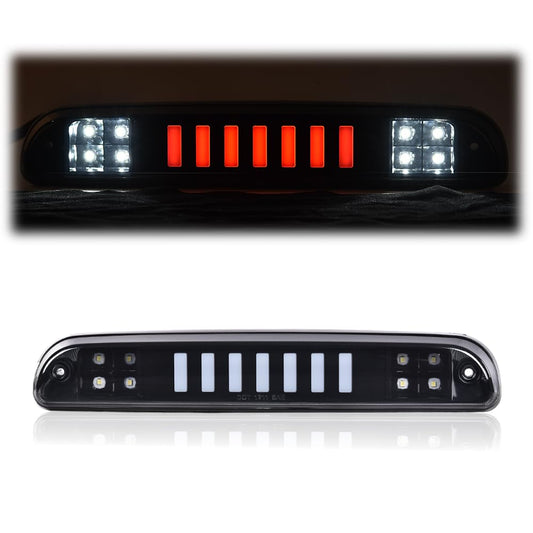 G-PLUS LED Third Brake Light Compatible with Ford Ranger 1993-2011/ Ford F250 F350 F450 F550 Super Duty 1999-2016/ Mazda B2300 B2500 B3000 B4000 1995-2003 High Mount Stop Light(I-Type)