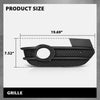 G-PLUS Right Fog Light Cover Bezel, Compatible with Audi Q3 2013-2015, Bumper Grille, Passenger Side, AU1039149, 8U0807682ASP9