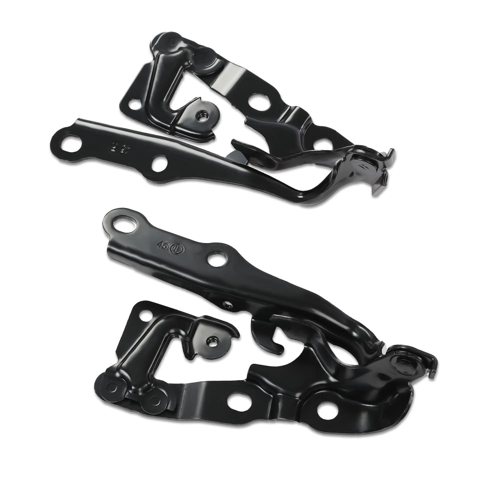 G-PLUS Hood Hinges Right & Left Pair Set Compatible with Ty Camry 2007 2008 2009 2010 2011 TO1236151 & TO1236152 5341006090/5342006060