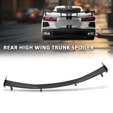 G-PLUS Trunk Spoiler Wing for Chevy Corvette C8 2020-2024 Carbon Fiber Black Product Features