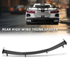 G-PLUS Rear High Wing Trunk Spoiler Compatible with Chevy Corvette C8 Models 2020-2024 Carbon Fiber Black