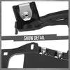 G-PLUS Left Headlight Bracket Compatible with Chevy Corvette C5 1997-2004 16523679, 16523681 Black