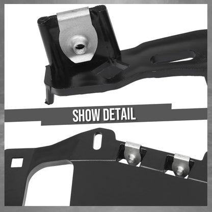 G-PLUS Left Headlight Bracket Compatible with Chevy Corvette C5 1997-2004 16523679, 16523681 Black