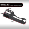 G-PLUS Dash Instrument Cluster Trim Panel Bezel Compatible With Jeep Wrangler 2011 2012 2013 2014