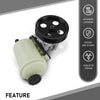 G-PLUS Power Steering Pump w/Reservoir Compatible with Dodge Ram 1500 2009-2010 w/Pulley & Reservoir 55398903AD, 55398903AE, 55398904AD, 55398904AE
