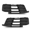 G-PLUS Pair Front Bumper Lower Grille Fog Light Grill Covers, Compatible with Audi Q7 S-Line 2016-2019, LH Driver & RH Passenger Side 2PCS, 4M0807681D, 4M0807682D